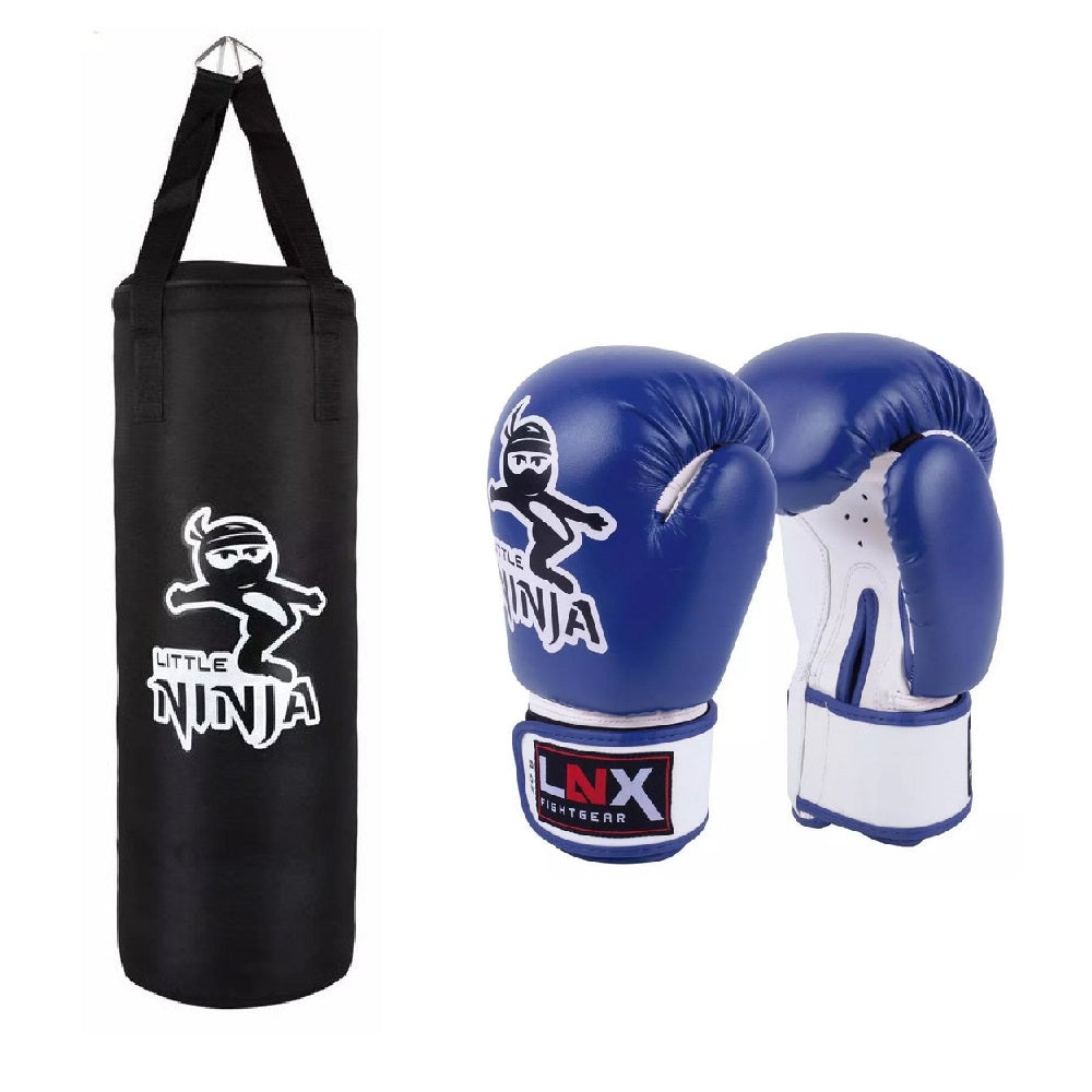 LNX Boxsack Set Jugend "Little Ninja" - GEFÜLLT