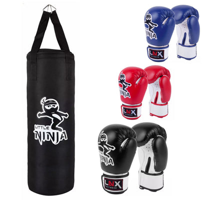 LNX Boxsack Set Jugend "Little Ninja" - GEFÜLLT