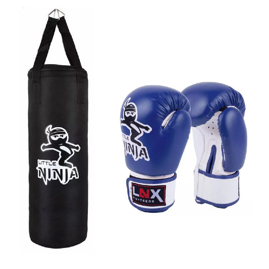 LNX Boxsack Set Jugend "Little Ninja" - GEFÜLLT