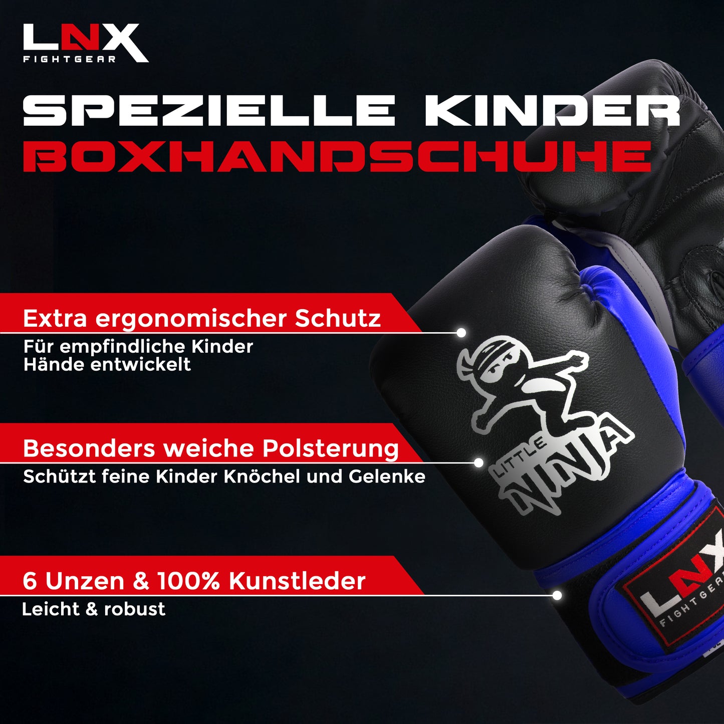 LNX Boxsack Set Kinder "Little Ninja"