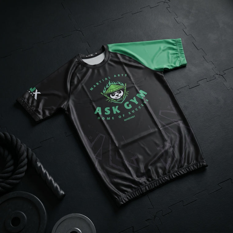 Rashguard mit Vereinslogo